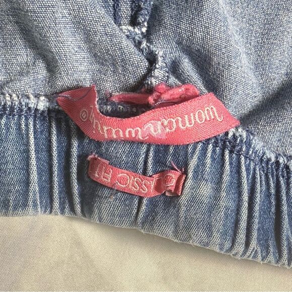 Woman Within Light Blue Denim with elastic waistband size 18/20 - Picture 6 of 6